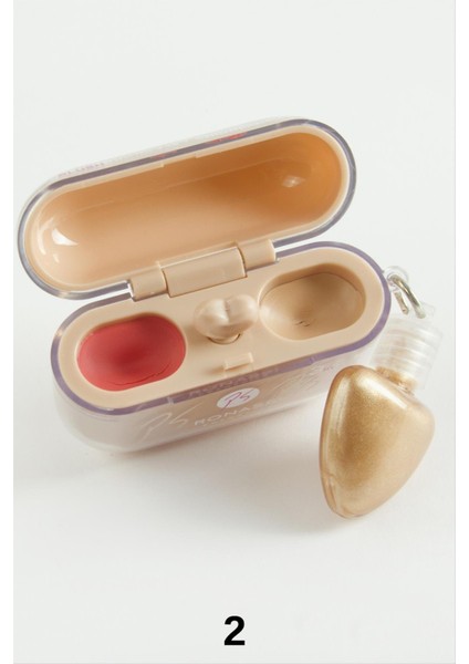 Techmrt Ronassi Kalp Blush Concealer Highlighter-2 modelleri