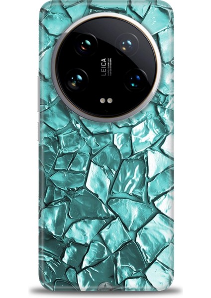 Xiaomi Mi 14 Ultra Kılıf Hd Baskılı Kılıf + Seramik Tam Kaplayan Ekran Koruyucu 335
