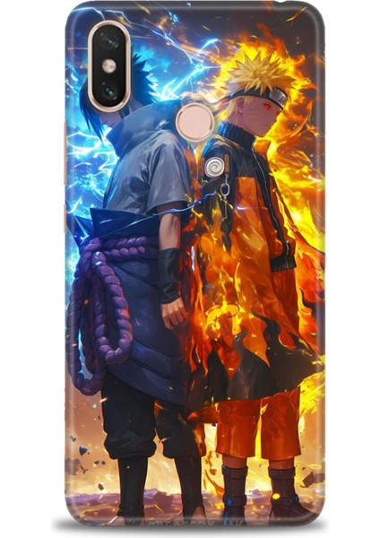 Xiaomi Mi Max 3 Kılıf Hd Baskılı Kılıf + Seramik Tam Kaplayan Ekran Koruyucu 260