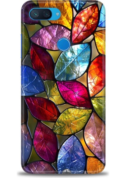 Xiaomi Mi 8 Lite Kılıf Hd Baskılı Kılıf + Seramik Tam Kaplayan Ekran Koruyucu 339