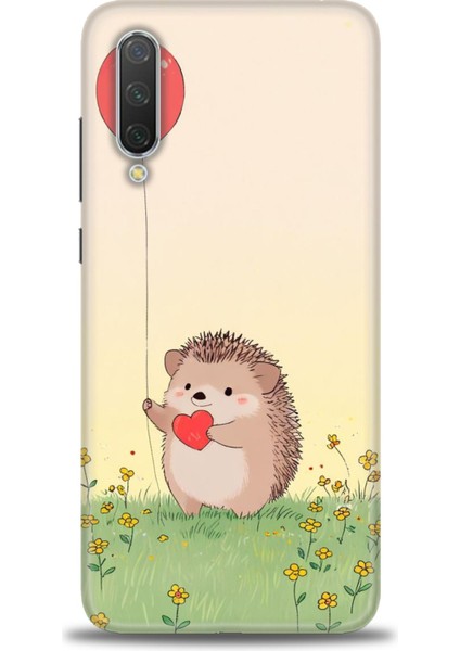 Xiaomi Mi 9 Lite Kılıf Hd Baskılı Kılıf + Seramik Tam Kaplayan Ekran Koruyucu 305