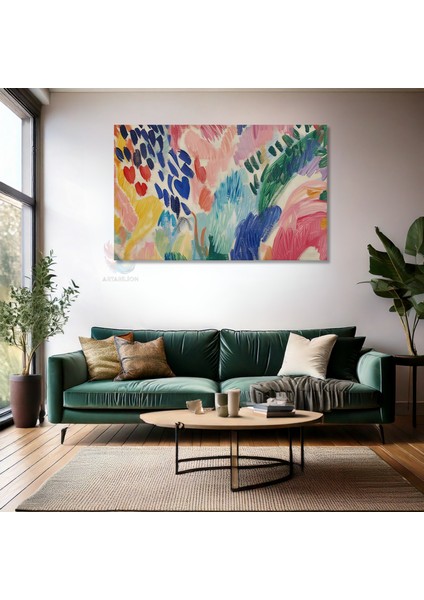 Kanvas Yatay Duvar Tablosu Kanvas Renk Soleni4 Ev Ofis Salon Modern Duvar Tablosu fiyatları