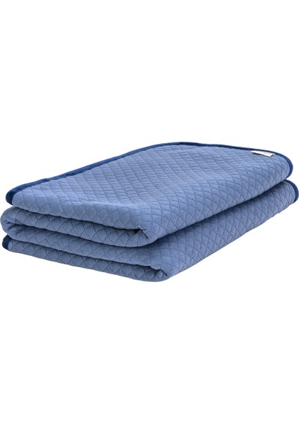 Techmrt Pet Comfort Lodix Mirinda Mavi Köpek Battaniyesi M 70X100CM