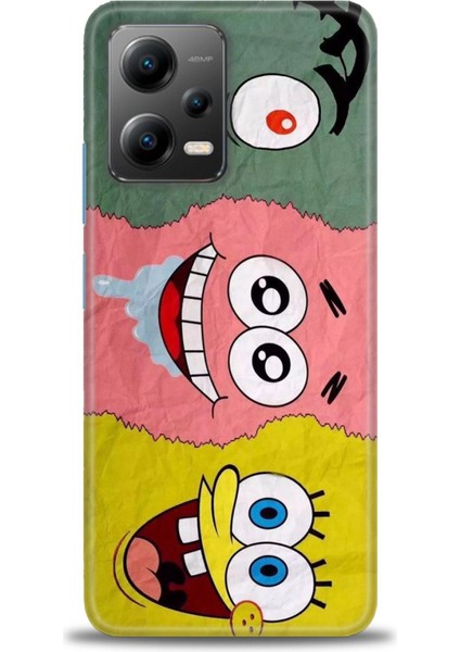 Xiaomi Poco X5 5g Kılıf Hd Baskılı Kılıf + Seramik Tam Kaplayan Ekran Koruyucu 460