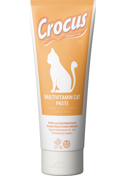 Techmrt Crocus Kedi Multivitamin Macun 100 Gram modelleri