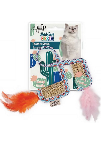 Techmrt Afp Whisker Fiesta - Hasır Tüylü Oyuncak