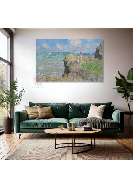 Kanvas Yatay Duvar Tablosu Kanvas Vintage Ucurum Manzarası Ev Ofis Salon Modern Duvar Tablosu fiyatları