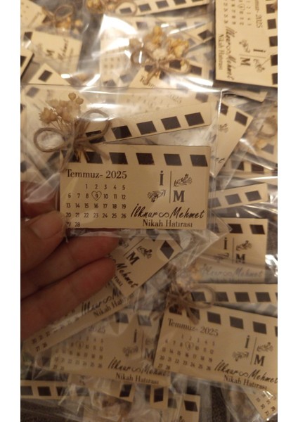 20 Adet Kliker Magnet Söz, Nişan, Kına, Nikah Hediyelik Nikah Şekeri Organizasyon Magneti fırsatları