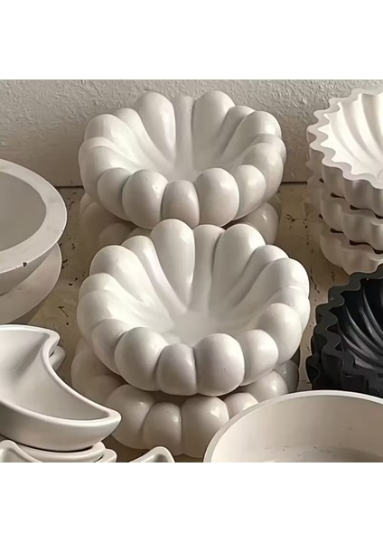 Modern Minimalist Stil Dekoratif Kase Silikon Kalıbı modelleri