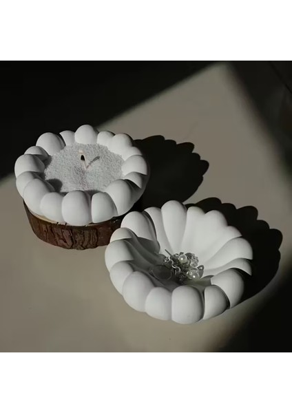 Modern Minimalist Stil Dekoratif Kase Silikon Kalıbı