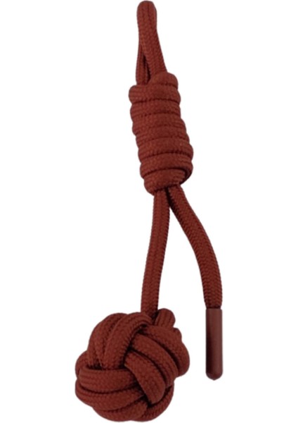 Techmrt Pet Comfort Ipli Kedi Oyuncağı, 100% Pamuk, Bordo 15CM