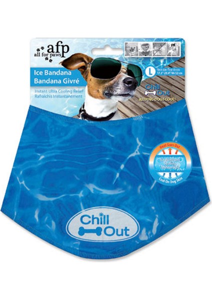 Techmrt Afp Chill Out - Soğutmalı Köpek Bandana L