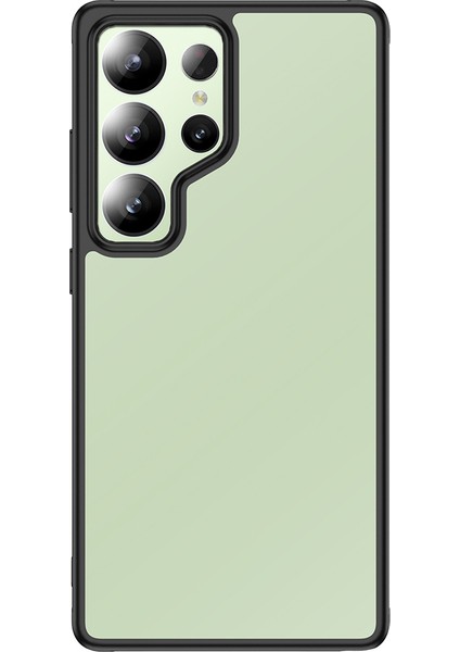 Galaxy S25 Ultra Kılıf Kamera Korumalı Şeffaf Arka Yüzey Zore New Roll Kapak