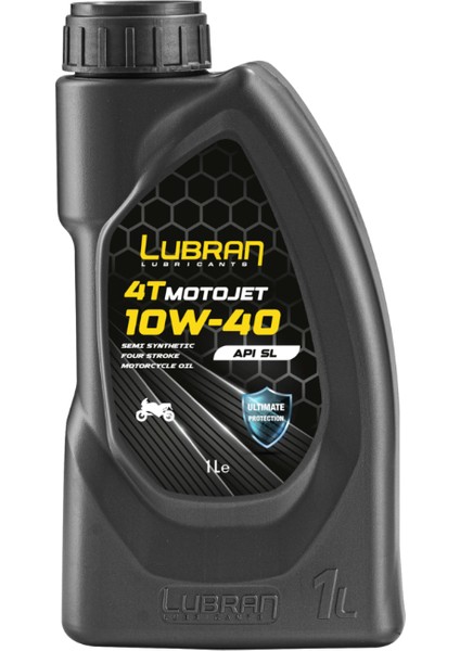 Lubran 4t Motojet 10W-40 Apı Sl Motor Yağı 1 Litre Yüksek Performanslı 4 Zamanlı Motosiklet Yağ fırsatları