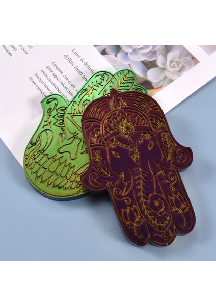 Havva_nın Eli Silikon Kalıbı 2_li Set Bereket Eli Silikon Kalıp