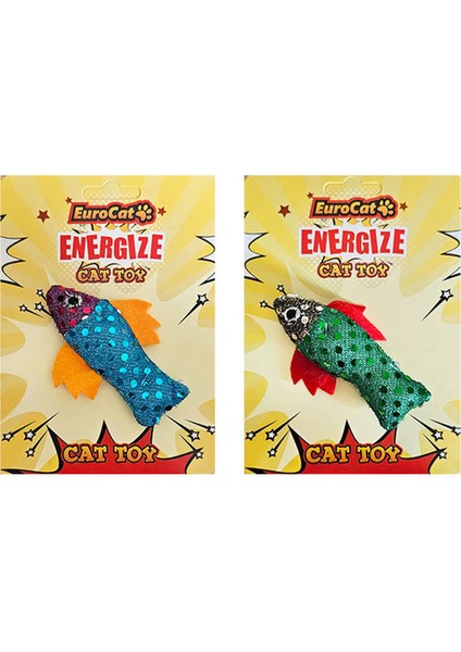 Techmrt Eurocat Kedi Oyuncağı Pullu Balık