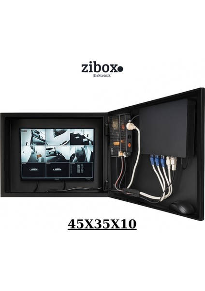 Dvr Pano/box Nvr Cctv Rack Kabinet ve Monitör Koruma Kutusu Antrasit fiyatları