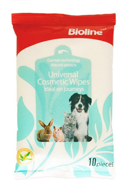 Techmrt Bioline Kedi ve Köpek Islak Temizlik Mendili