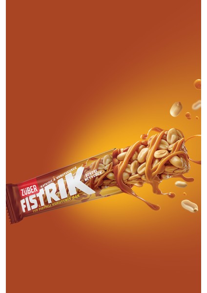 Fıstrık Yer Fıstıklı Kuruyemiş Bar 30G X 15 Adet fırsatları