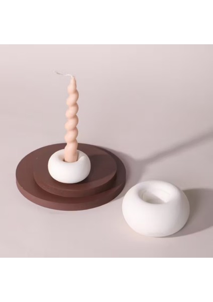 Modern Minimalist Şamdan Silikon Kalıbı fiyatları