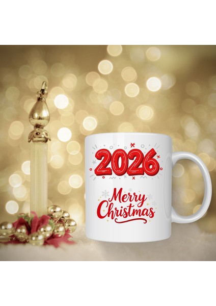 Yılbaşı Temalı Özel Kupa - Hediyelk Kupa Bardaklar