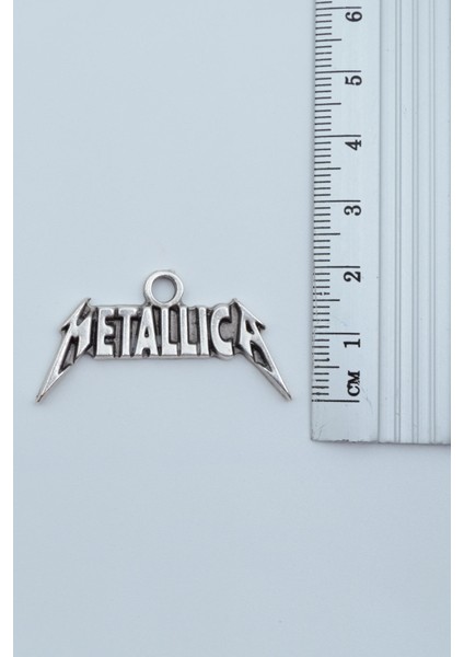 Metallica Gümüş Kaplama Deri Ip Kolye modelleri