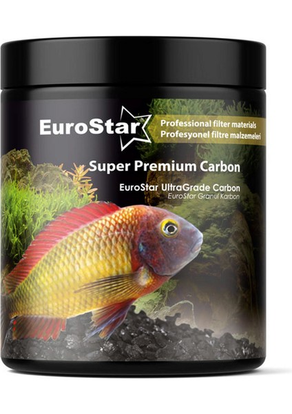 Techmrt Eurostar Super Premium Carbon Filtre Malzemesi 1lt 450 gr