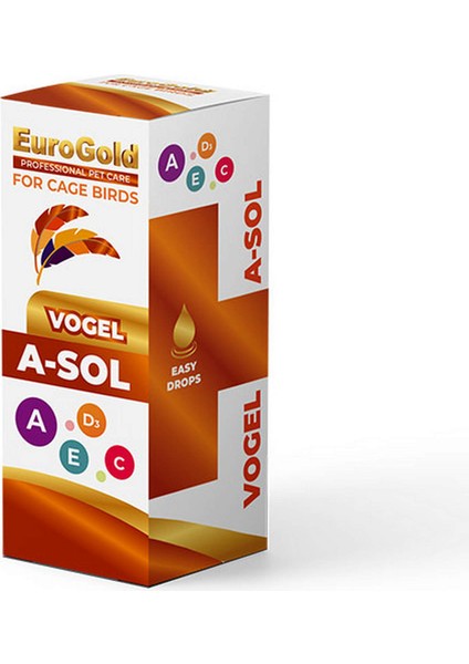 Techmrt Eurogold Vogel A-Sol Damla 50 ml x 1 Adet
