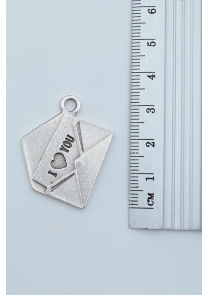 I Love You Mektup Gümüş Kaplama Deri Ip Kolye modelleri