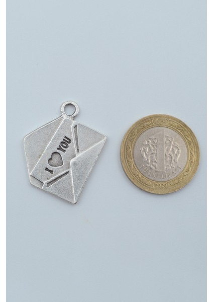 I Love You Mektup Gümüş Kaplama Deri Ip Kolye fırsatları