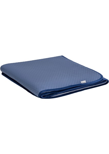 Techmrt Pet Comfort Lodix Mirinda Mavi Köpek Battaniyesi L 100X150CM
