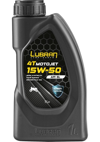 Lubran 4t Motojet 15W-50 Apı Sl Motor Yağı 1 Litre Yüksek Performanslı 4 Zamanlı Motosiklet Yağı modelleri