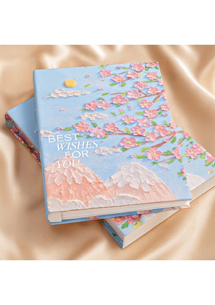 300’LÜK Pembe Çiçekli Sakura Esintisi 10X15CM Kutulu Fotoğraf Albümü