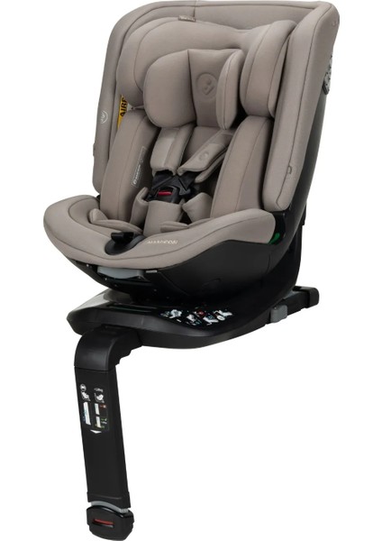 Spinel 360 Plus Derece Dönebilen Yatabilen Isofixli Oto Koltuğu 0-36 kg Authentic Truffle