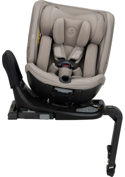 Spinel 360 Plus Derece Dönebilen Yatabilen Isofixli Oto Koltuğu 0-36 kg Authentic Truffle