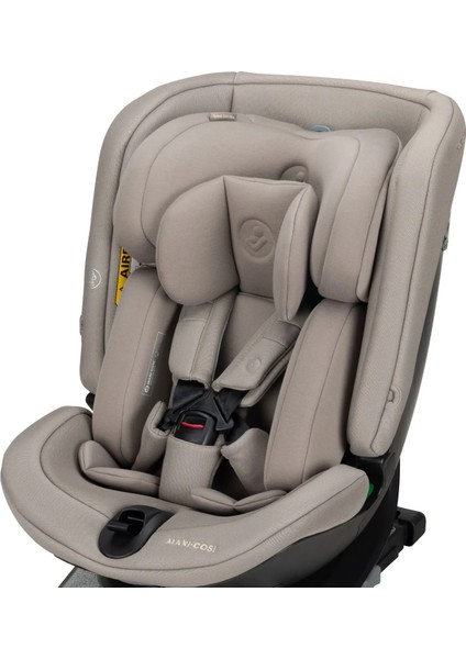 Spinel 360 Plus Derece Dönebilen Yatabilen Isofixli Oto Koltuğu 0-36 kg Authentic Truffle