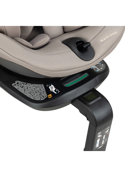 Spinel 360 Plus Derece Dönebilen Yatabilen Isofixli Oto Koltuğu 0-36 kg Authentic Truffle