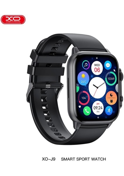 J9 1.95'' Hd Amoled Ekran IP68 Suya Dayanıklı Android iPhone Uyumlu Akıllı Saat fiyatları