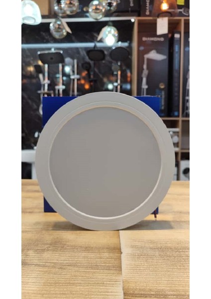 24 Watt Oval Beyaz Kasa Beyaz Işık Sıva Üstü LED Panel 6500K fiyatları