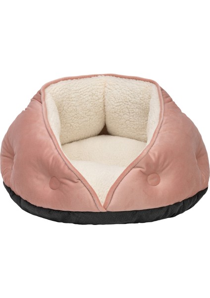 Techmrt Pet Comfort Paris Kedi ve Köpek Yatağı Pudra Pembe 60CM
