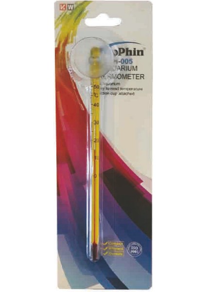 Techmrt Dophin Aım Cam Termometre 14,5 cm