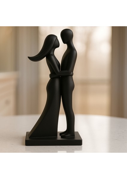 Minimalist Aşk Figürü Dekoratif Biblo