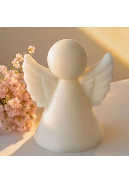 Yılbaşı Perisi Kanatlı Melek Silikon Mum Kalıb indirimleri