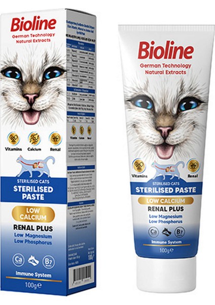 Techmrt Bioline Sterilised Paste Cat 100 gr x 2 Adet