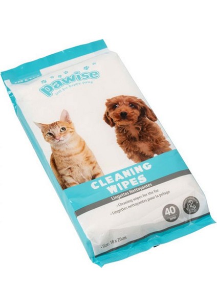 Techmrt Pawise Aloe Veralı Temizleme Mendili 40 Adet