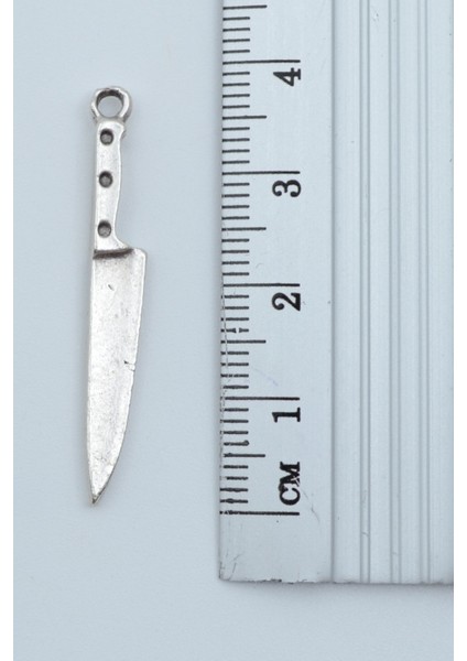 Bıçak - Gastronomi Gümüş Kaplama Deri Ip Kolye modelleri