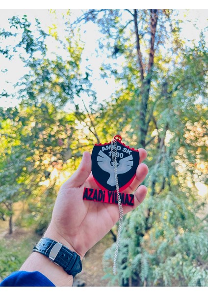 ORJIN3D Kişiye Özel Isimli Amed Spor Dikiz Aynalık Araç Içi Aksesuar Dikiz Ayna Süsü Amedspor fiyatları