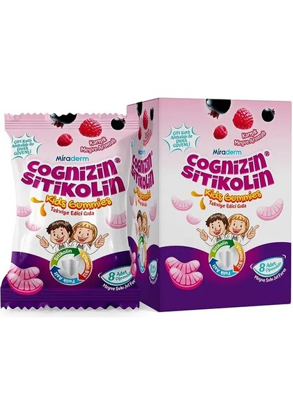 Mıraderm Cognızın Sitikolin 8 Poşet Gummy