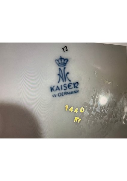 Kaiser El Boyama Sunumluk Şekerlik - 23 cm x 20 cm - 5,5 cm Yüksekliğinde fiyatları