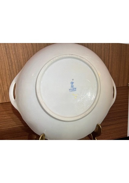 Kaiser El Boyama Sunumluk Şekerlik - 23 cm x 20 cm - 5,5 cm Yüksekliğinde fırsatları